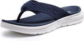KIDMI Women's Sport Flip Flops Comfortable Walking Thong Sandals pairs