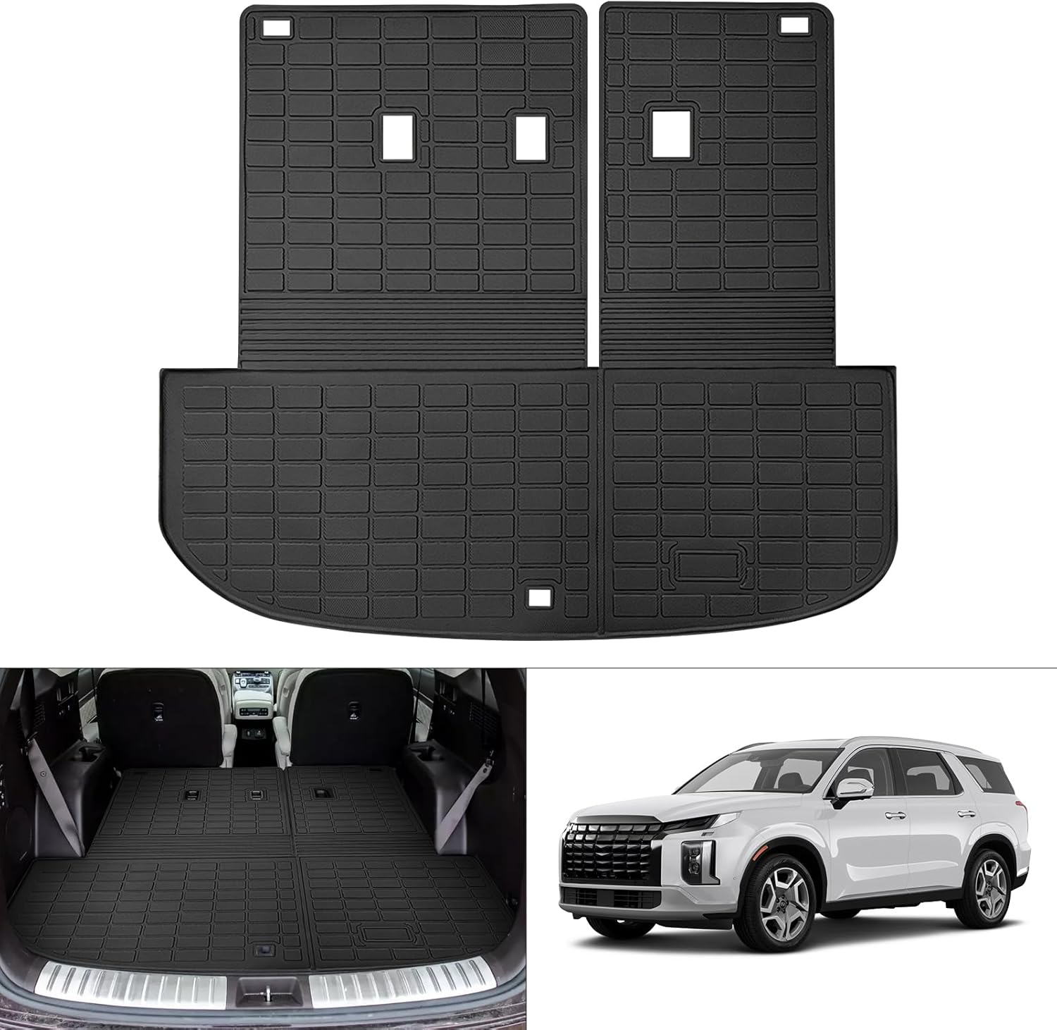 All Weather Cargo Mat for Hyundai Palisade 2020-2025 Models