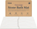 32 x 20 Stone Bath Mat Large Diatomaceous Earth Non-Slip Shower Mat