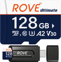 ROVE Ultimate Micro SD Card 128GB - Fast 4K Storage