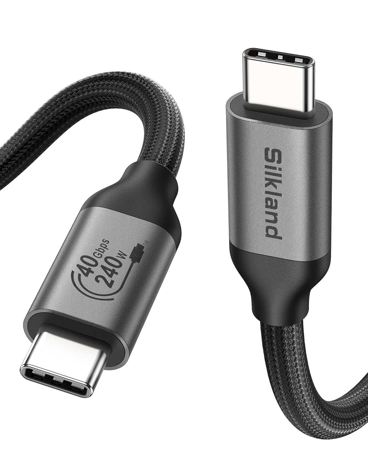 Silkland Thunderbolt 4 Cable: 40Gbps Data Speeds