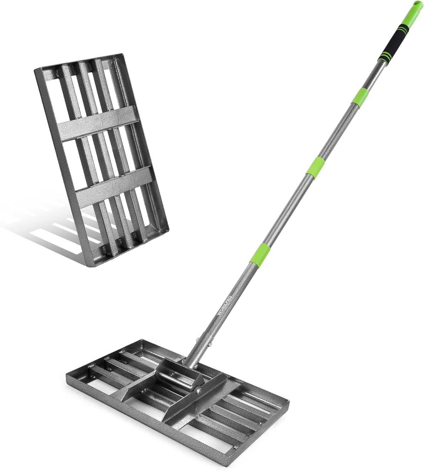 WORKPRO Lawn Leveling Rake for Easy Yard Maintenance and Care