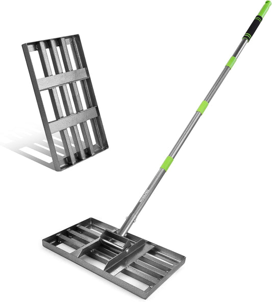 WORKPRO Lawn Leveling Rake for Easy Yard Maintenance and Care