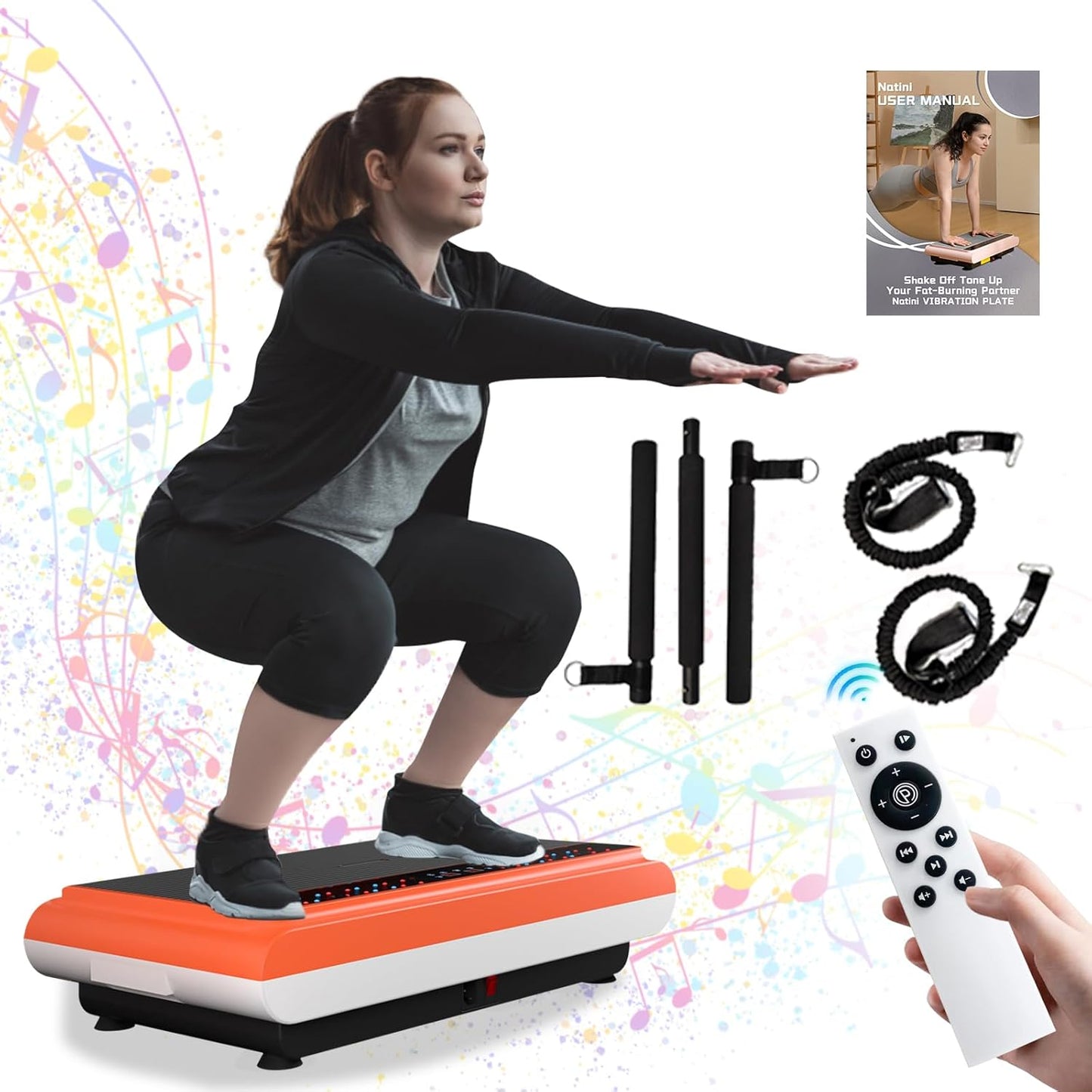 Natini Vibration Plate - Full Body Fitness Blitz