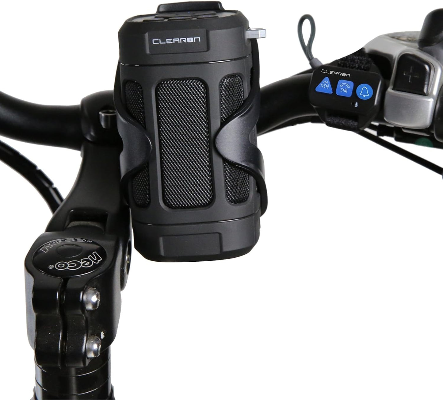 Clearon Wireless Speaker - Premium Sound, Waterproof, Bike Mount
