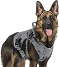 Tactical Dog Harness for Large Dogs XL - Heavy Duty No-Pull Vest