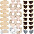 Bridesmaid Scrunchies Proposal Gifts White & Beige - Bachelorette Set