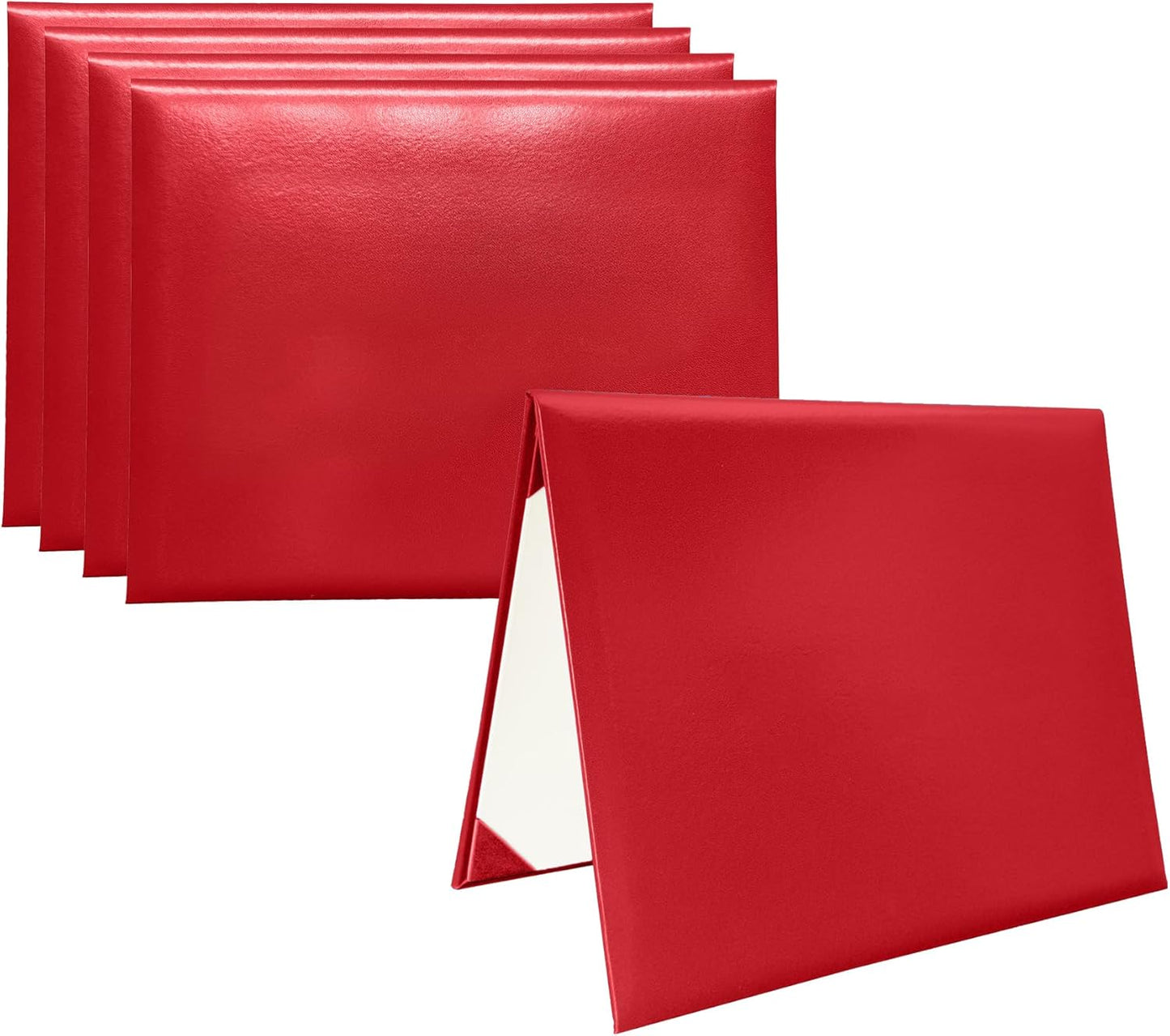 5 PCS Smooth Diploma Certificate Cover for Graduation and More