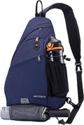WATERFLY Sling Bag Crossbody Backpack - Spacious 18L Daypack