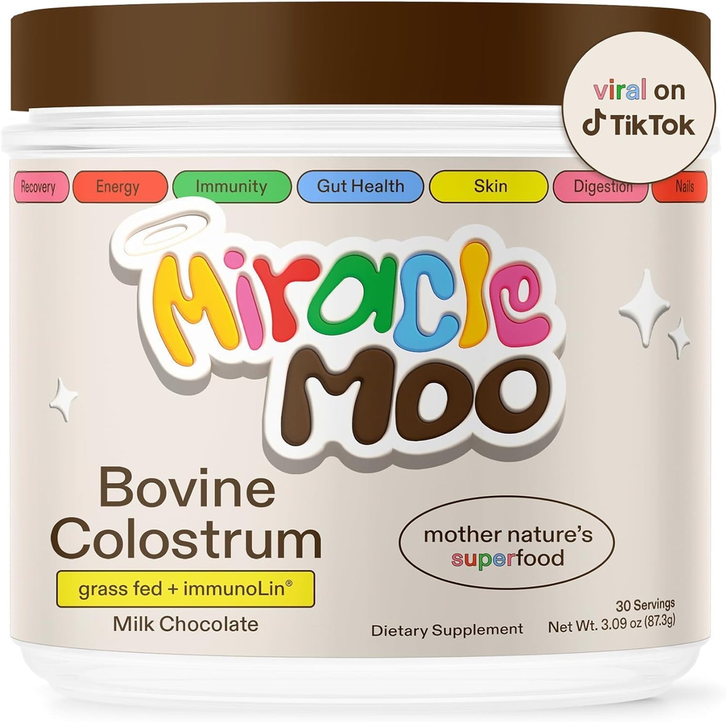 Colostrum Supplement for Gut Health and Immune Support