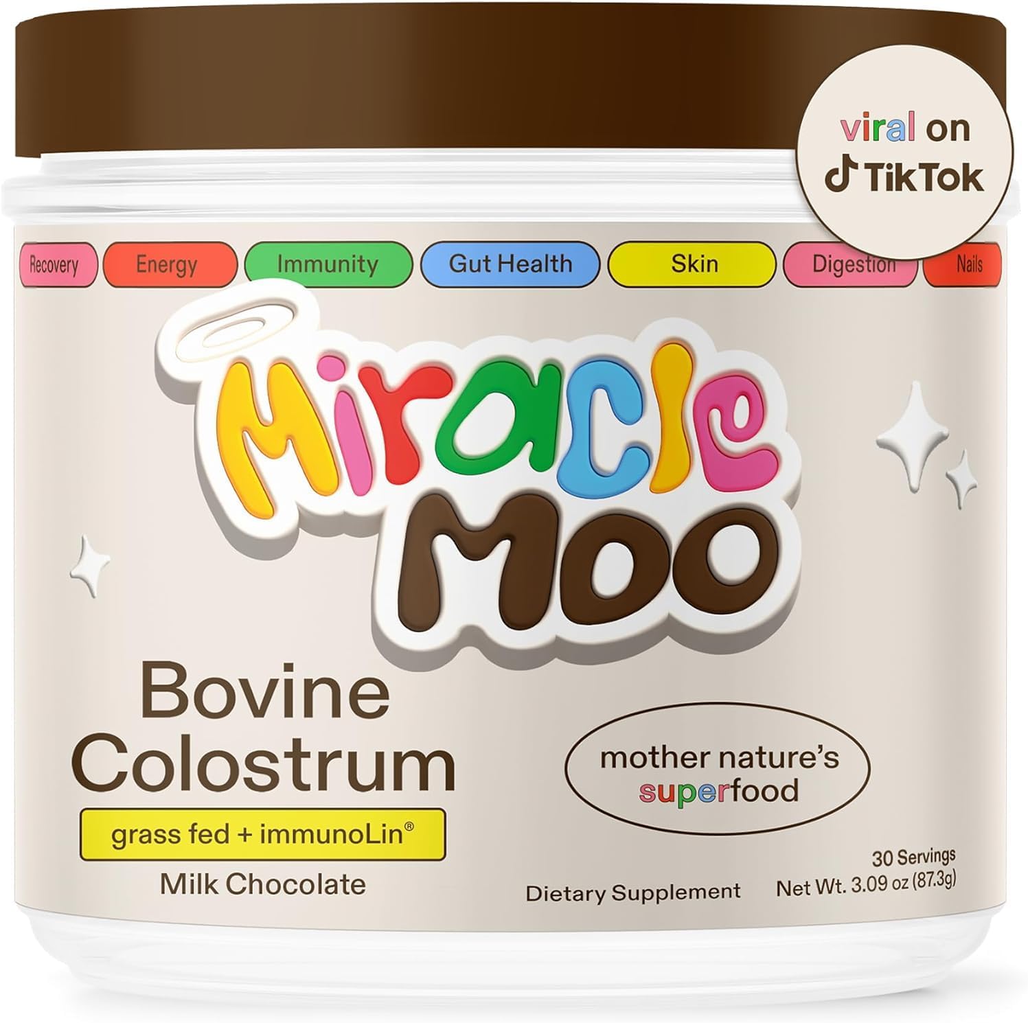 Colostrum Supplement for Gut Health and Immune Support