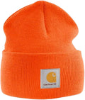 Carhartt Men's Knit Cuffed Beanie - Warm, Durable Winter Hat