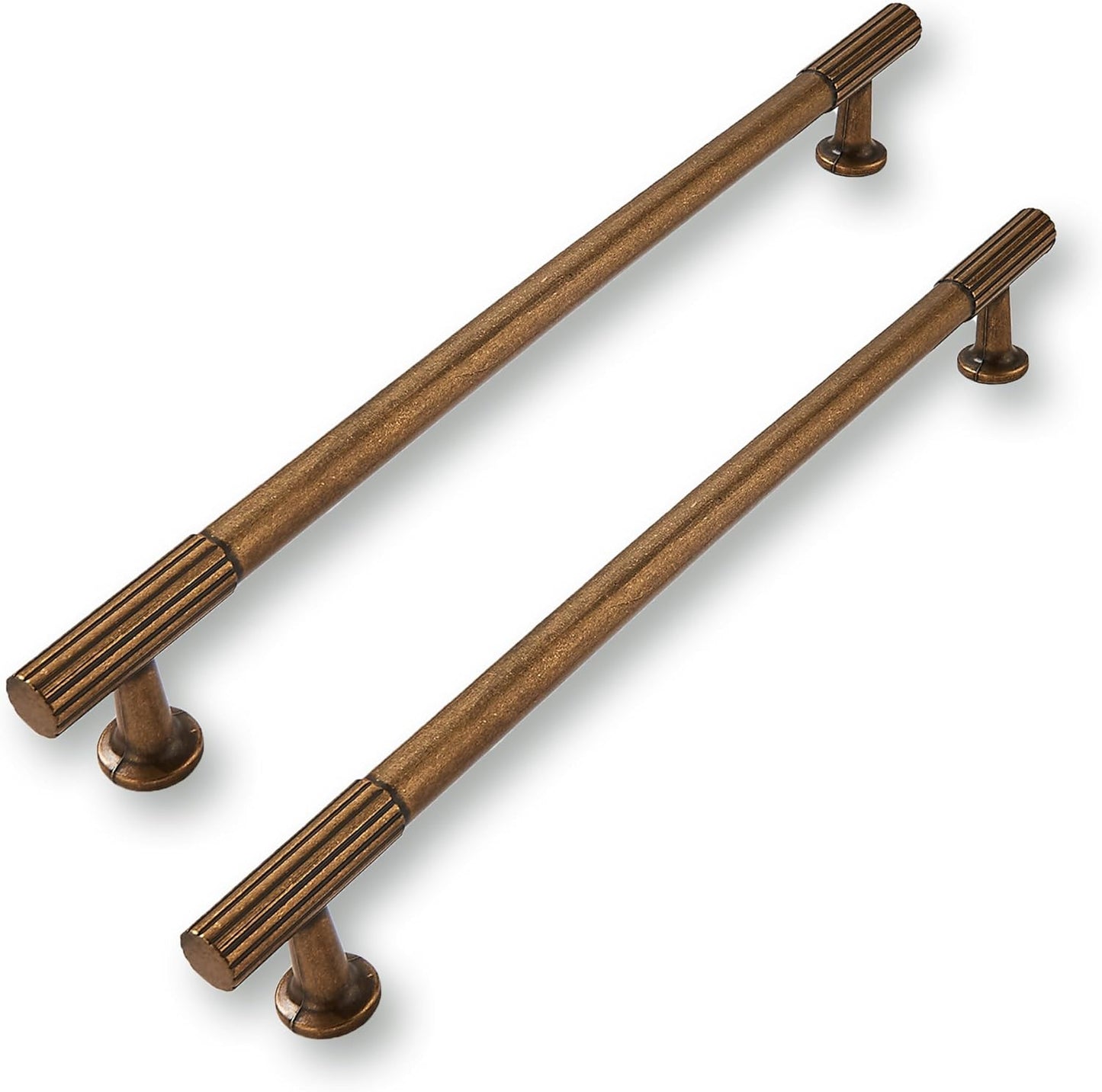 10in Antique Brass Cabinet Pulls for Kitchen and Bathroom Use