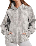 Cozy Oversized Leopard Hoodie with Pocket | Unisex