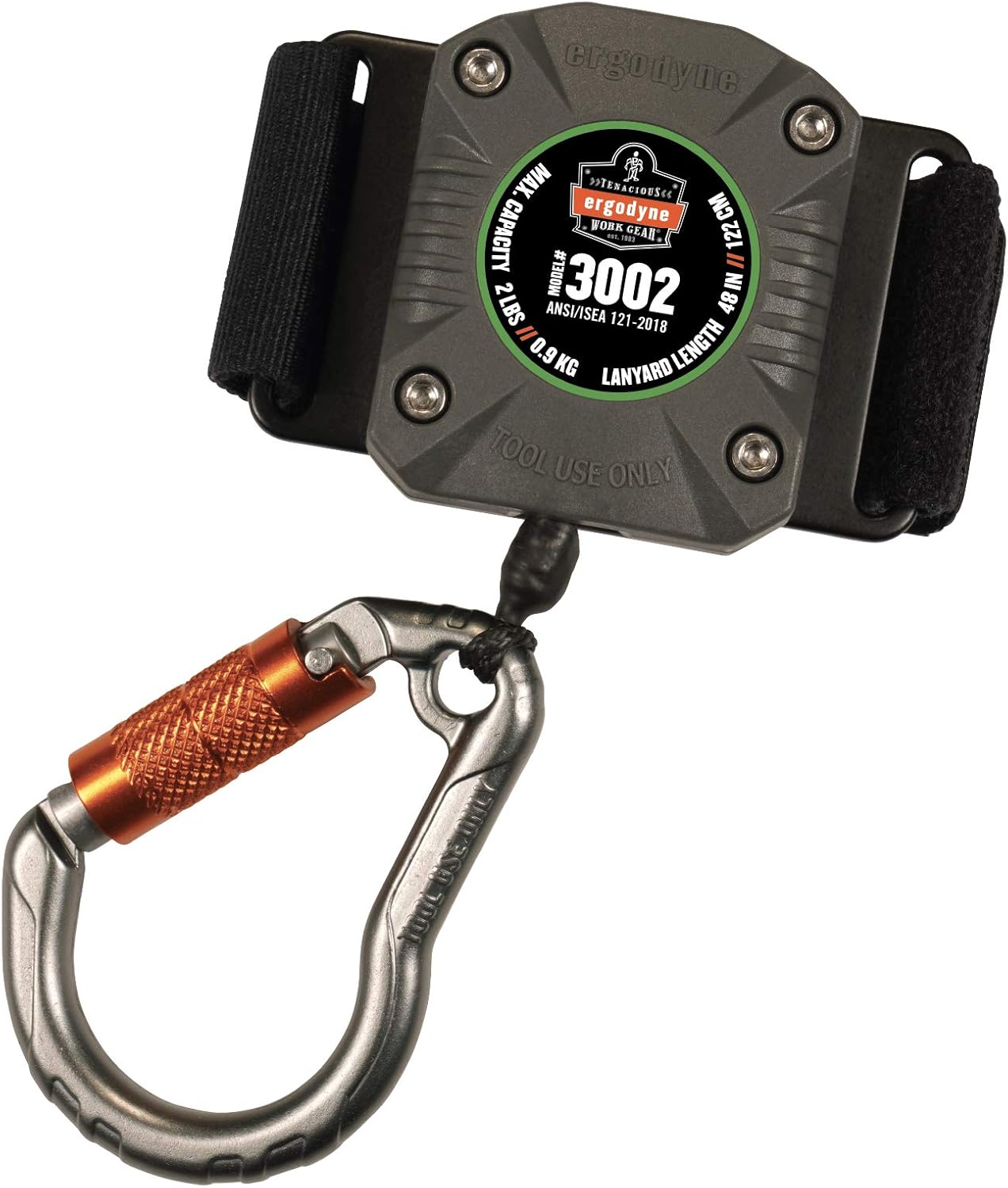 Ergodyne Squids 3002 Retractable Tool Lanyard for Safety