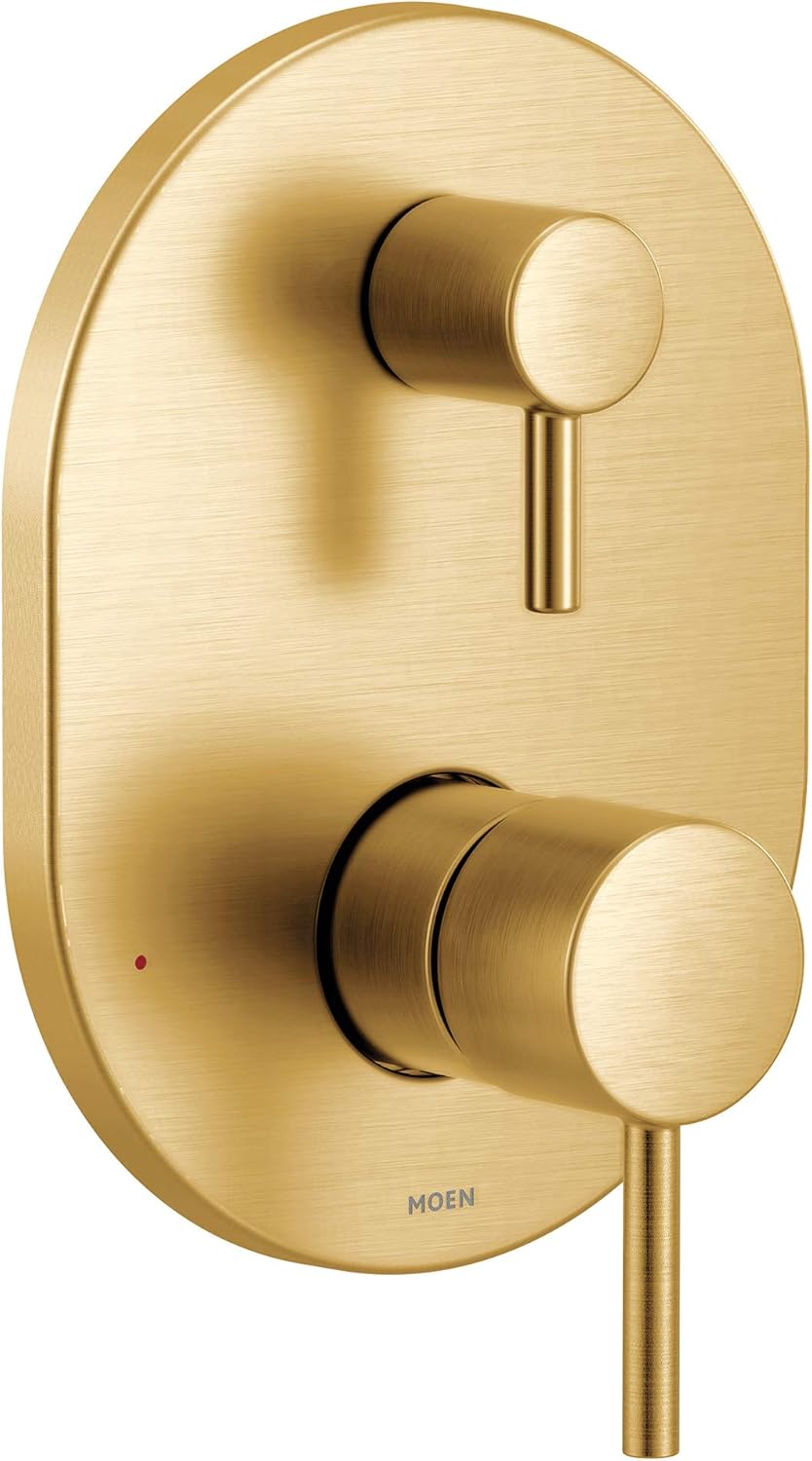 Moen Align Brushed Gold M-CORE 3-Series Shower Trim for Luxury