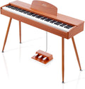 AKLOT 88-Key Weighted Digital Piano: French Dream Sound, Bluetooth MIDI