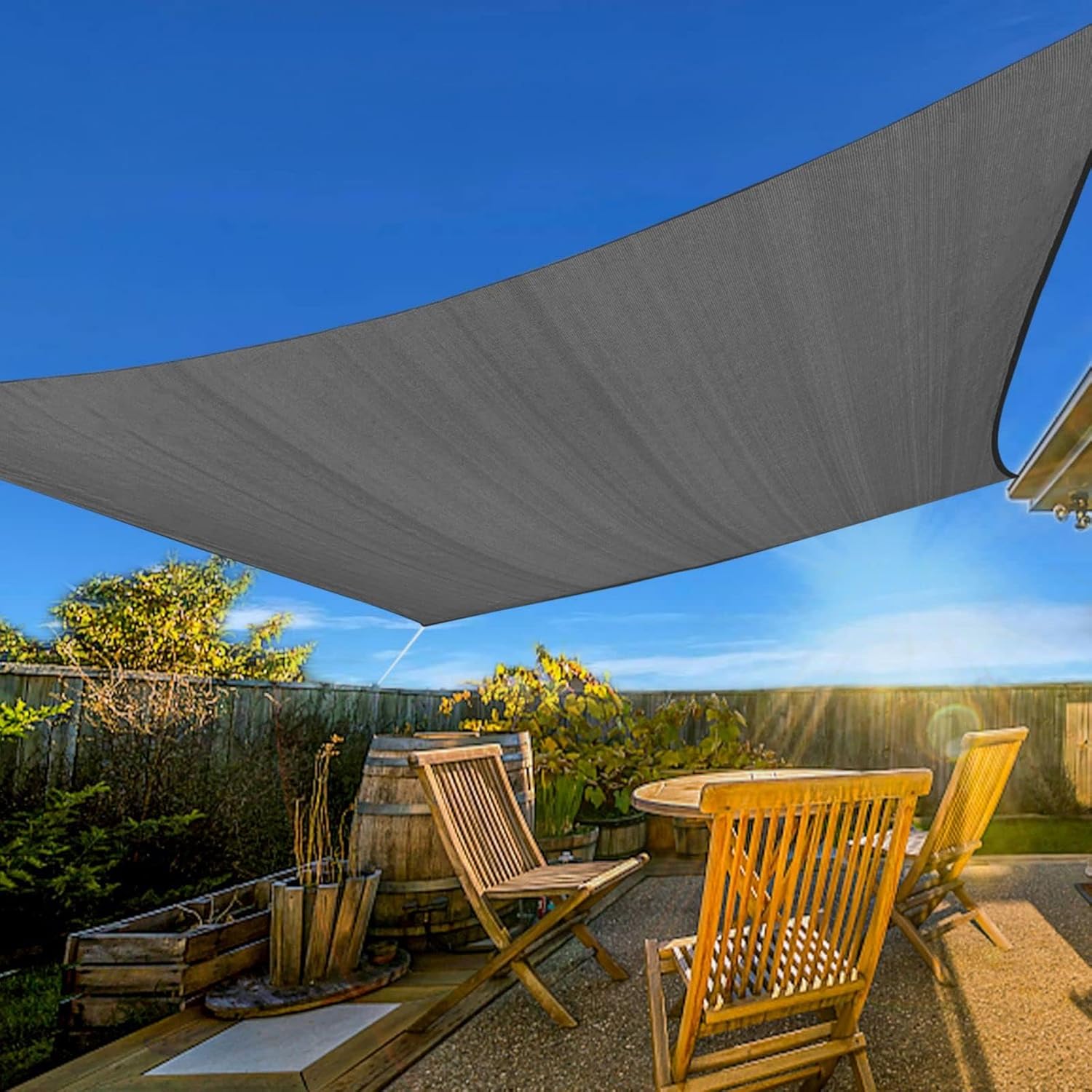 Artpuch 10ft x 13ft Sun Shade Sail for Outdoor Patio and Garden