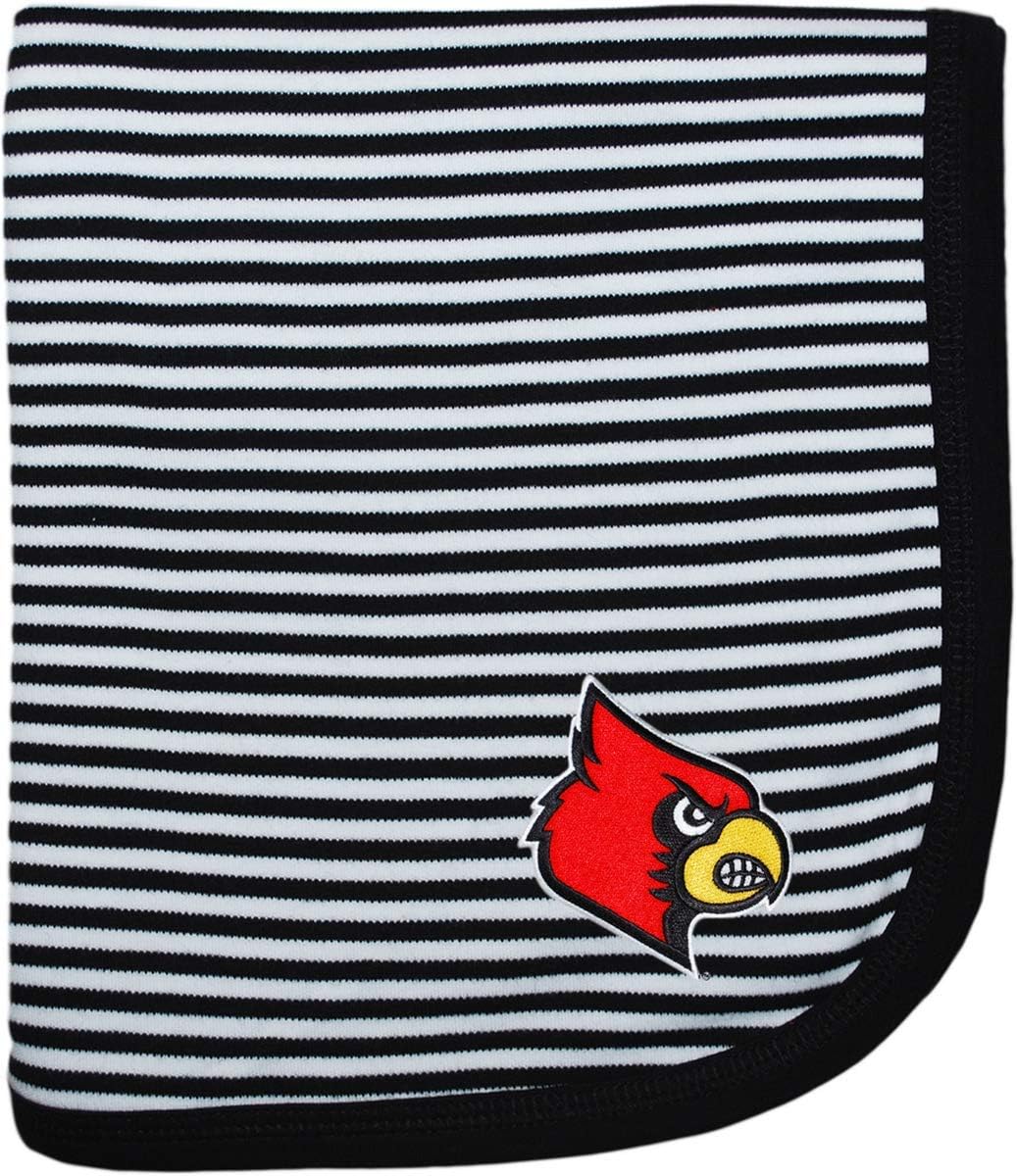 Louisville Cardinals Striped Baby and Toddler Blanket 33ft x 36ft