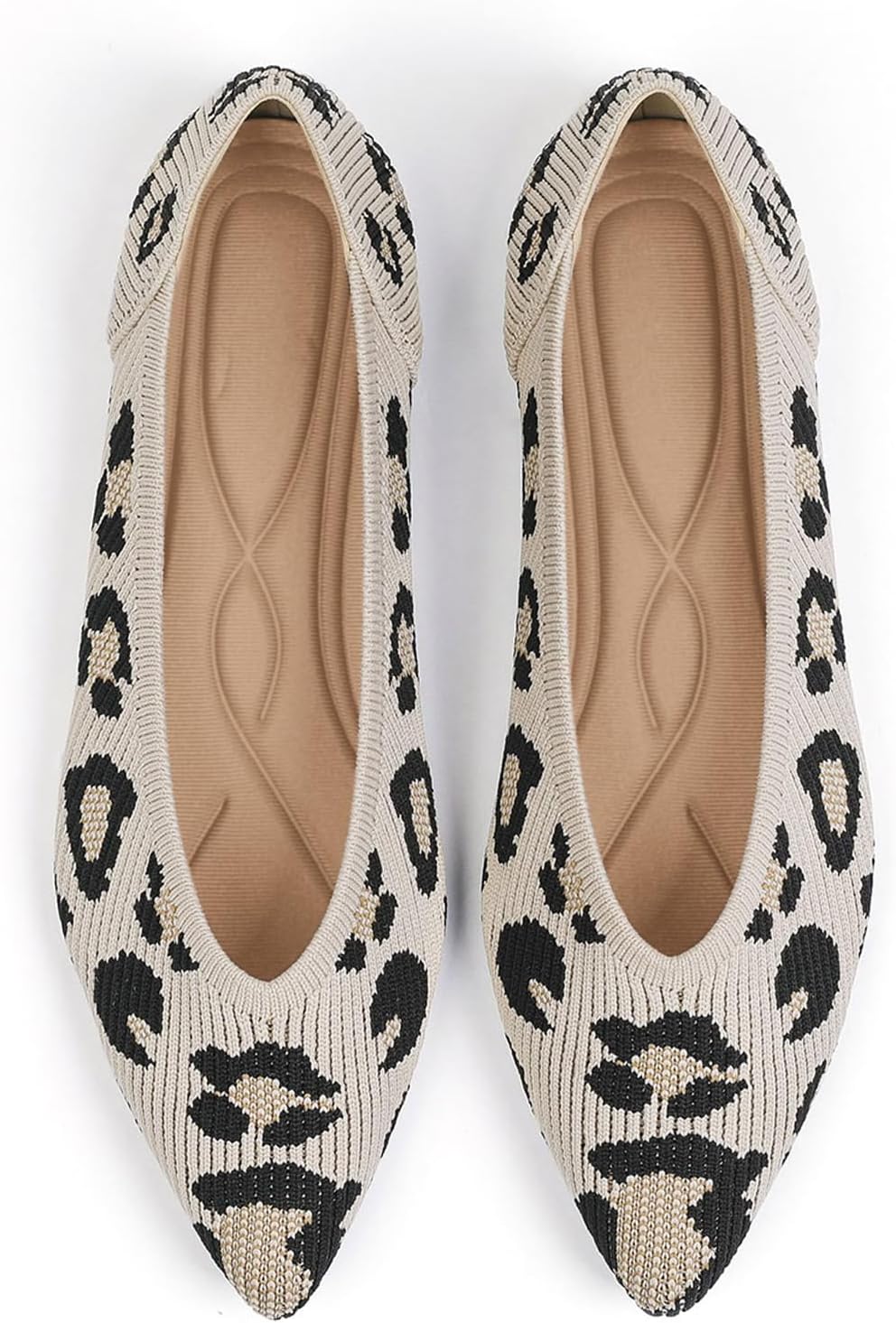 Comfortable Women's Flats Shoes with Pointed Toe Design