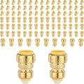 Foskan 3/4ft x 1/2ft Reducing Coupling 100 Pack - Fast Push Fit