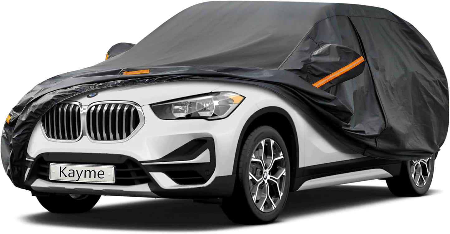 Kayme 7 Layers SUV Car Cover for BMW X1 - All Weather Protection