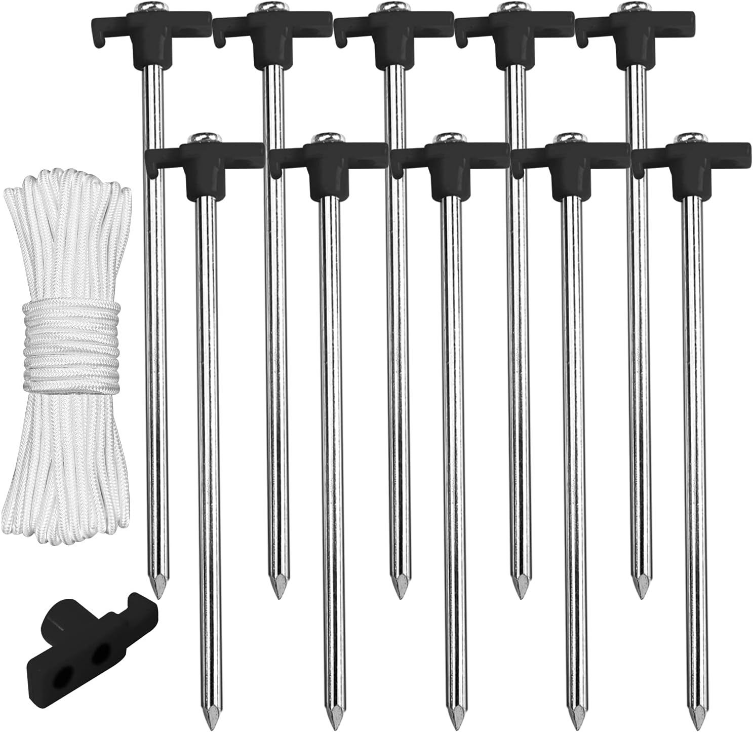 Secure Your Tent with ABCCANOPY 15 Camping Stakes!
