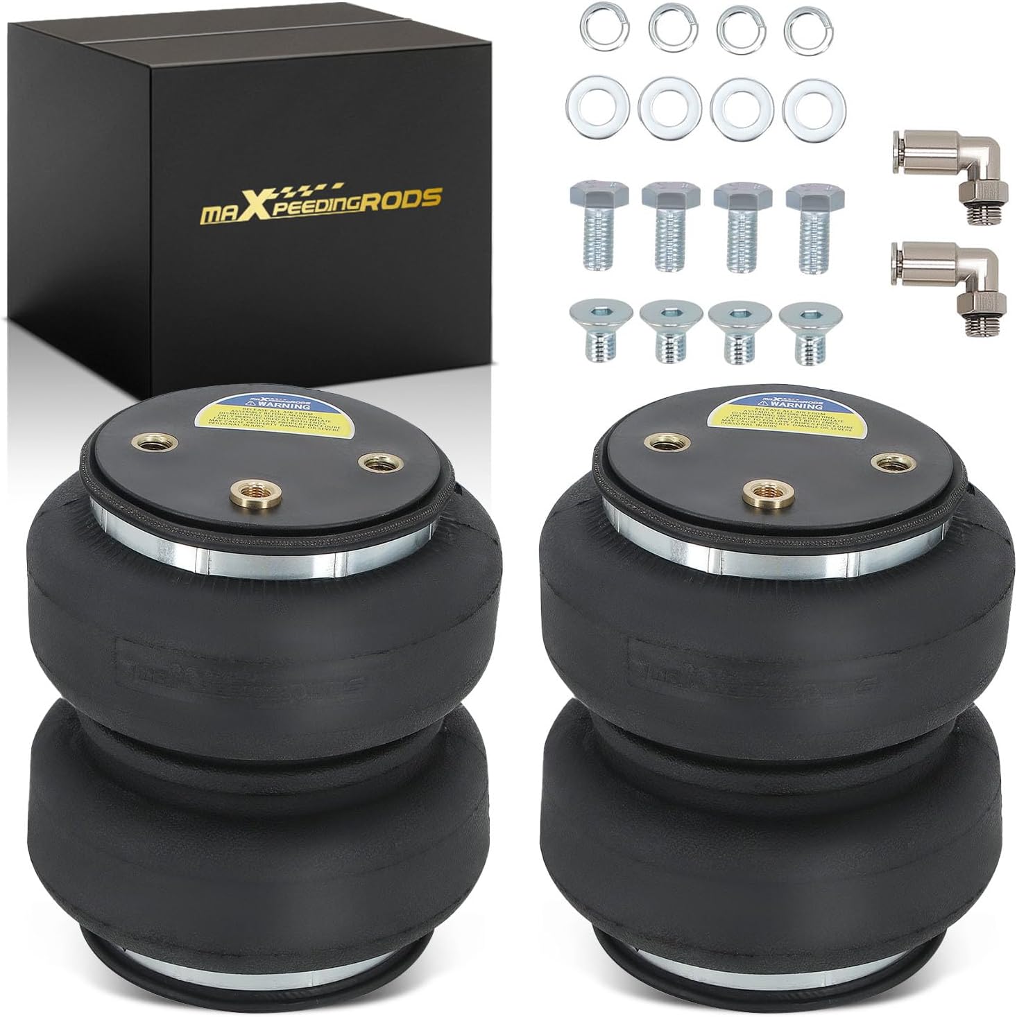 Replacement Air Helper Spring Bags for Trucks - 5000 lbs Capacity