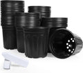 1 Gallon Flexible Plant Nursery Pots 100-Pack - Seedling Starter Set