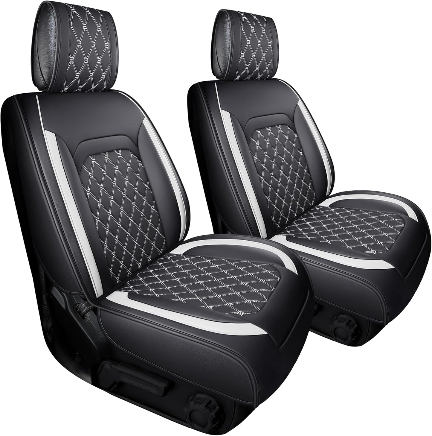 Custom Fit Waterproof Leather Seat Covers for Wrangler JK JL