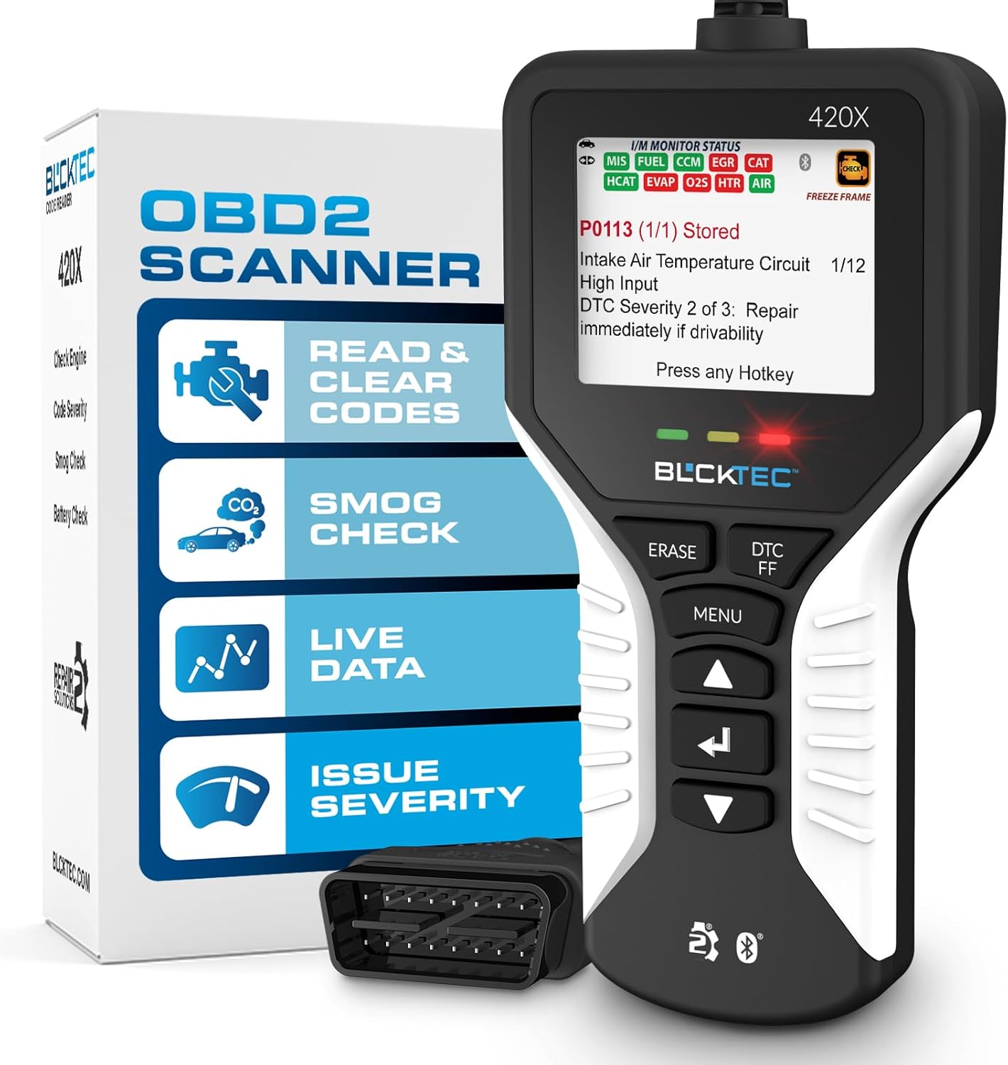 BLCKTEC 420X OBD2 Scanner: Ultimate Diagnostic Tool for Cars