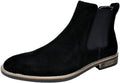 Men's Suede Leather Chelsea Ankle Boots - Slim Fit Guide
