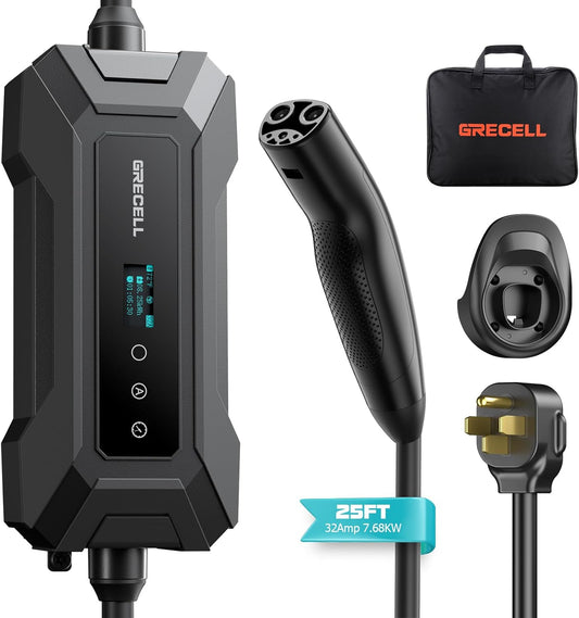 Fast Charge Anywhere with GRECELL Level 2 Charger