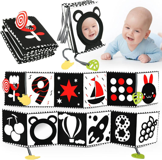 High Contrast Baby Book: Boost Brain Development