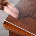 Frosted Clear Table Protector 42 x 78 in - Heavy Duty Table Cover