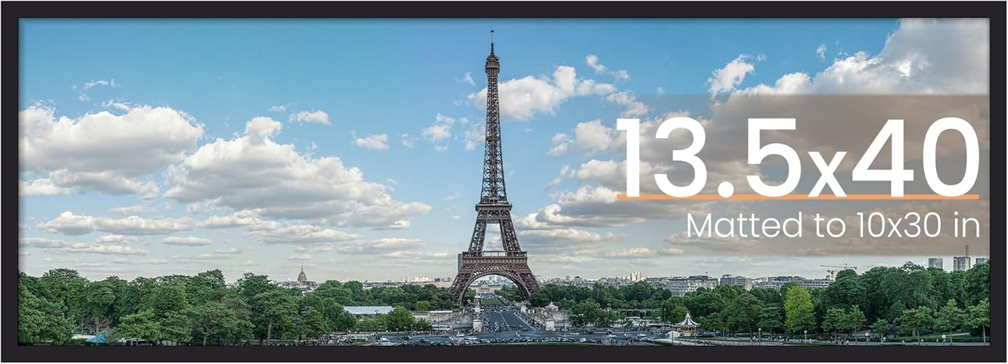 Upsimples 13.5x40 Picture Frame for Stunning Panoramic Displays