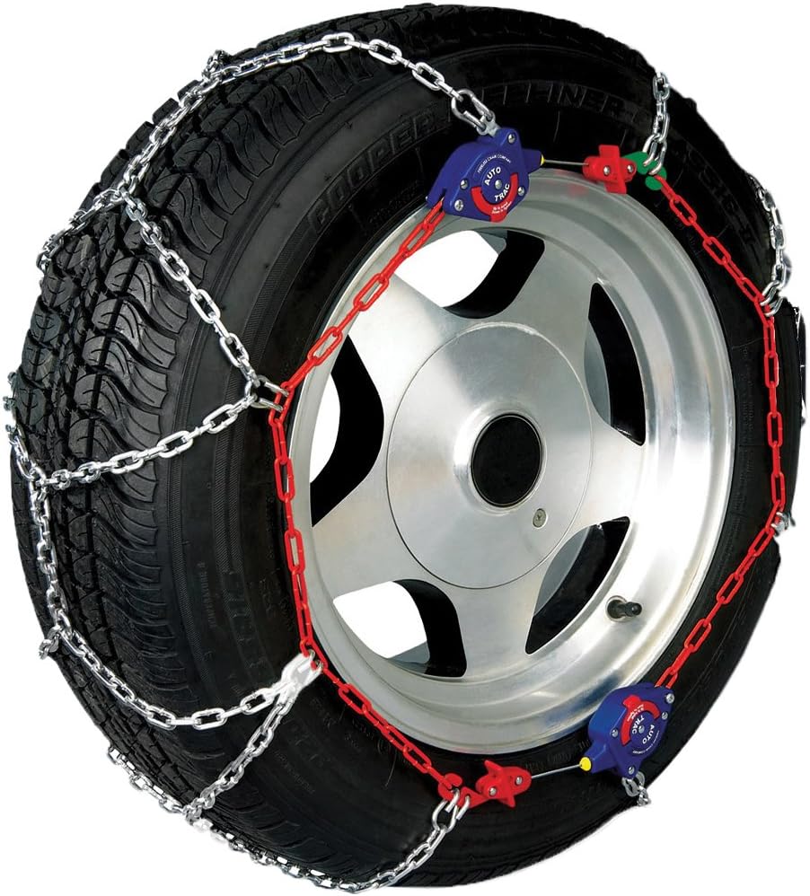 SCC Chain Auto-Trac Tire Traction Chain Set of 2 for Vehicles