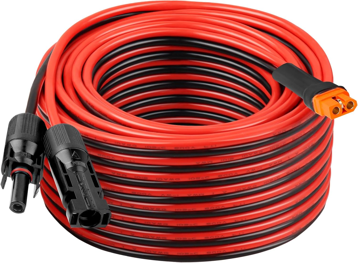 10AWG 50FT Solar XT60i Extension Cable for Power Stations