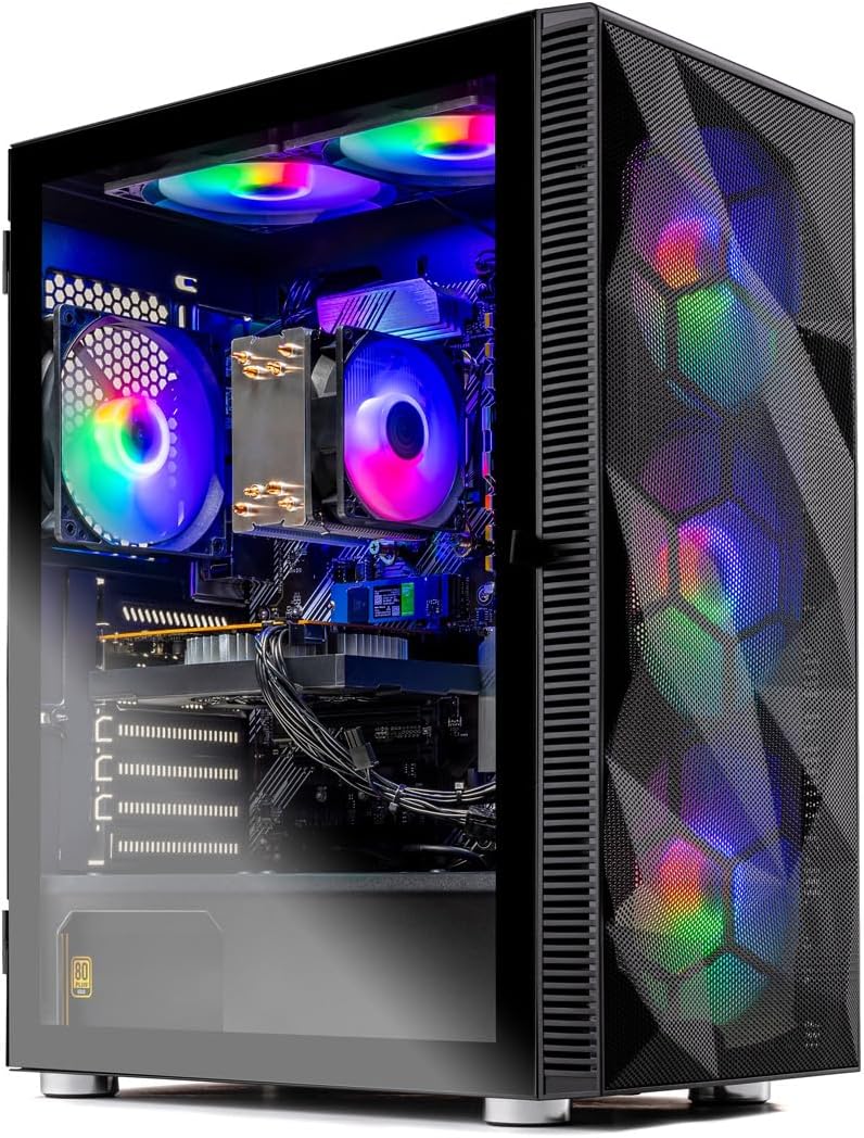 Skytech Gaming Storm Desktop PC with Ryzen 7 and RTX 5060 Ti