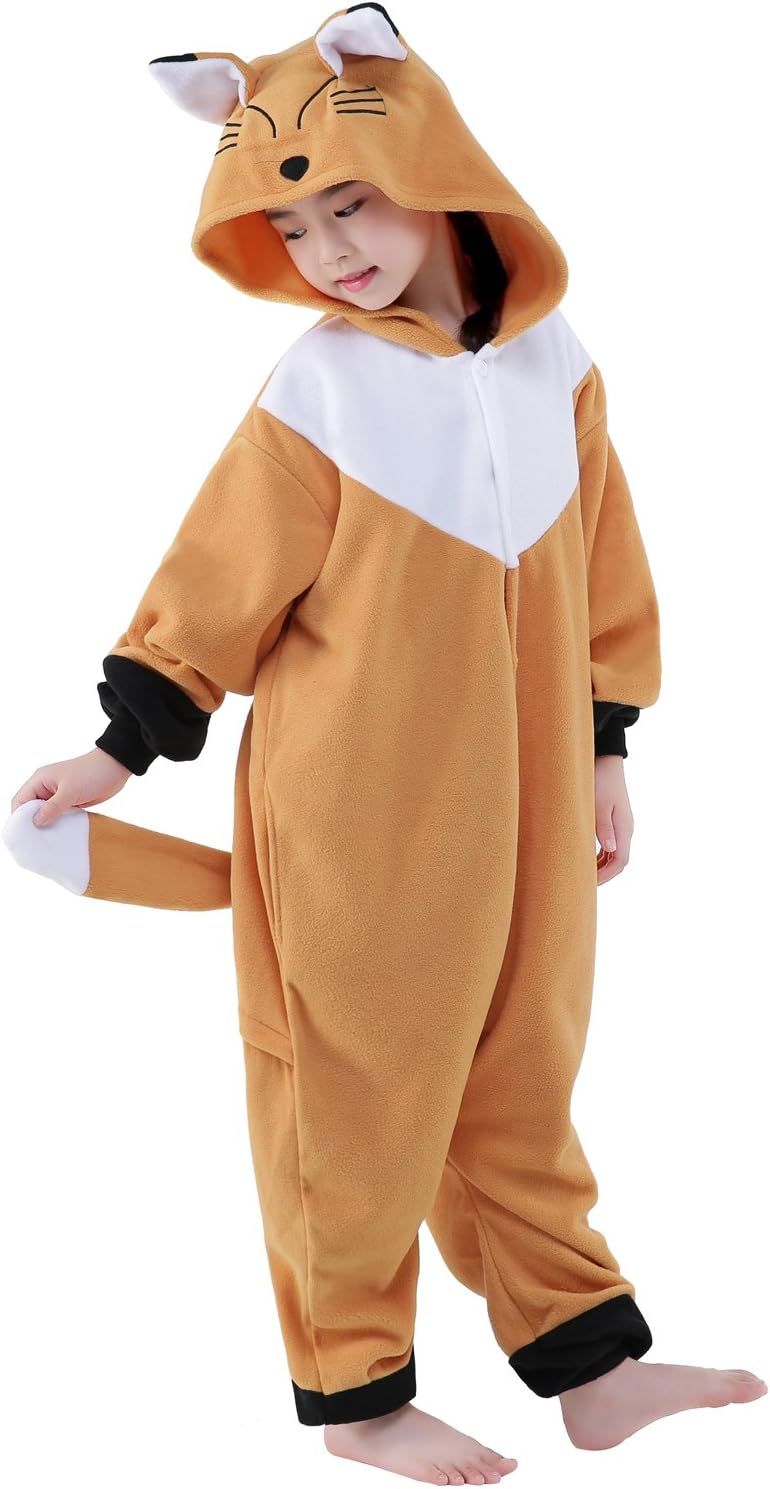 CANASOUR Unisex Halloween Kids Animal Onesie for Cosplay Fun