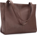 Befen Genuine Leather Tote Bag for Women Work - Roomy Laptop Tote