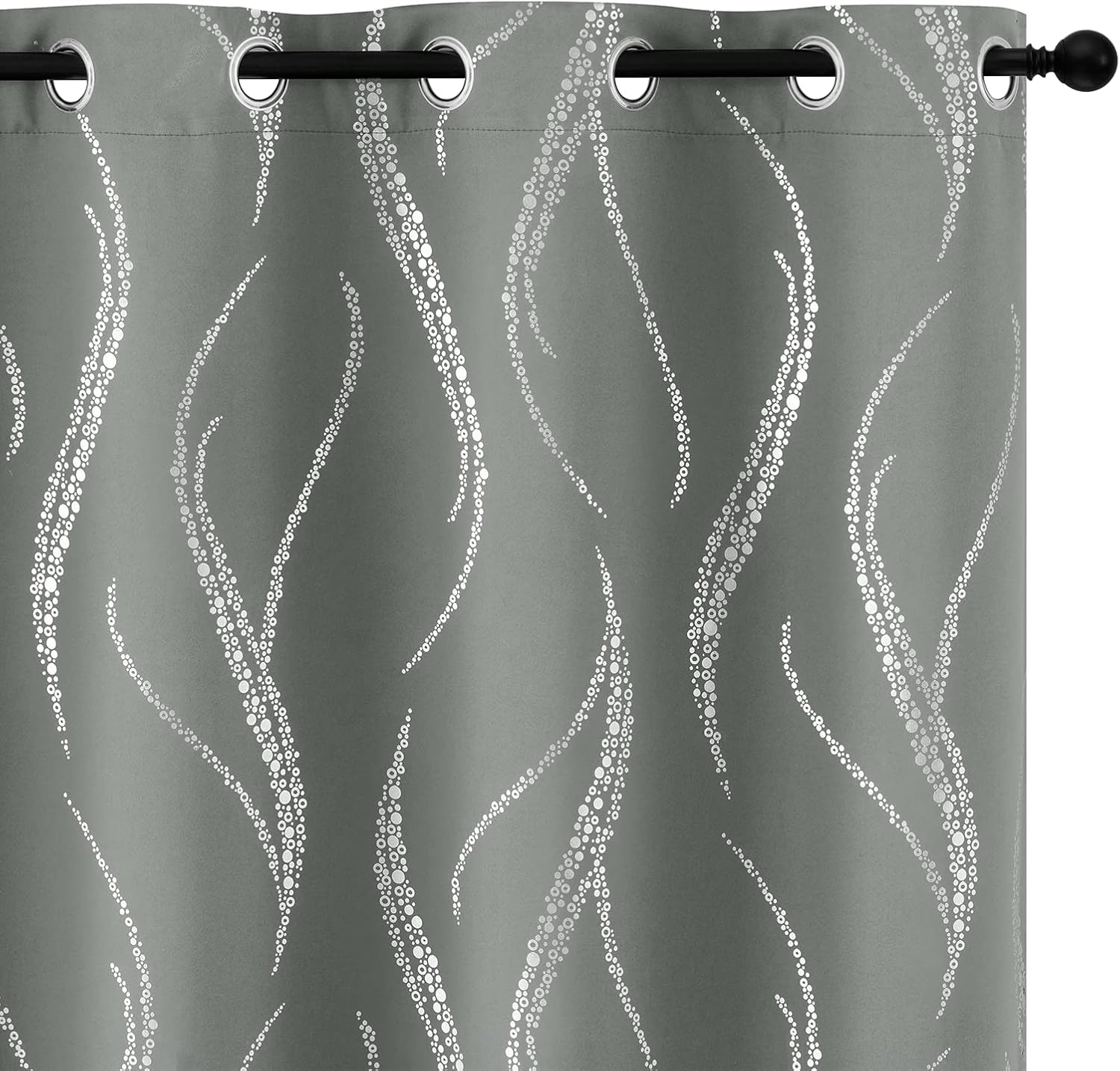 Yakamok Blackout Curtains for Living Room and Bedroom Decor