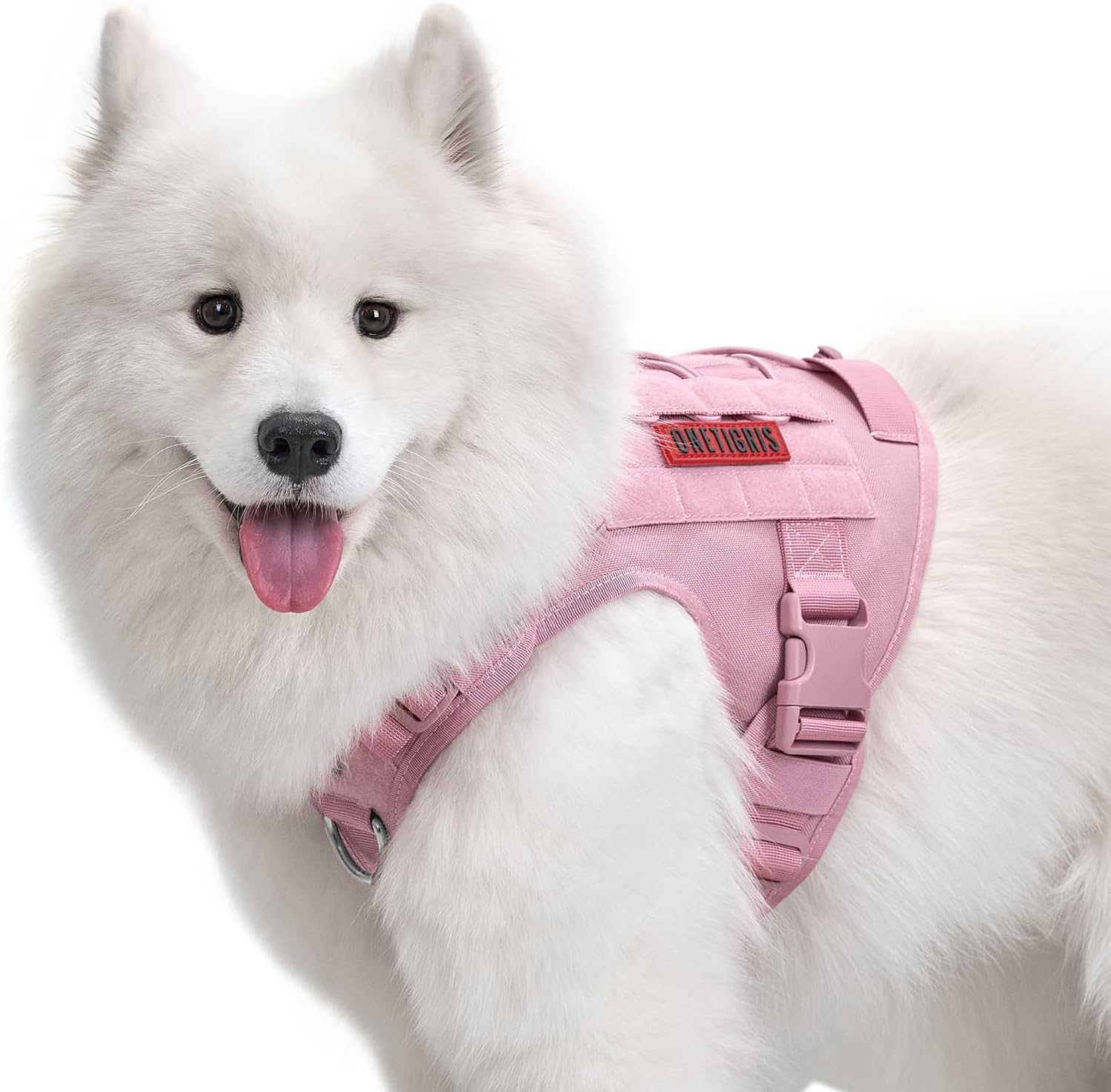 OneTigris Tactical Dog Harness Vest for No-Pull Training & Hiking