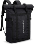 Haimont Rolltop Backpack for Men Women - Water-Resistant 20L