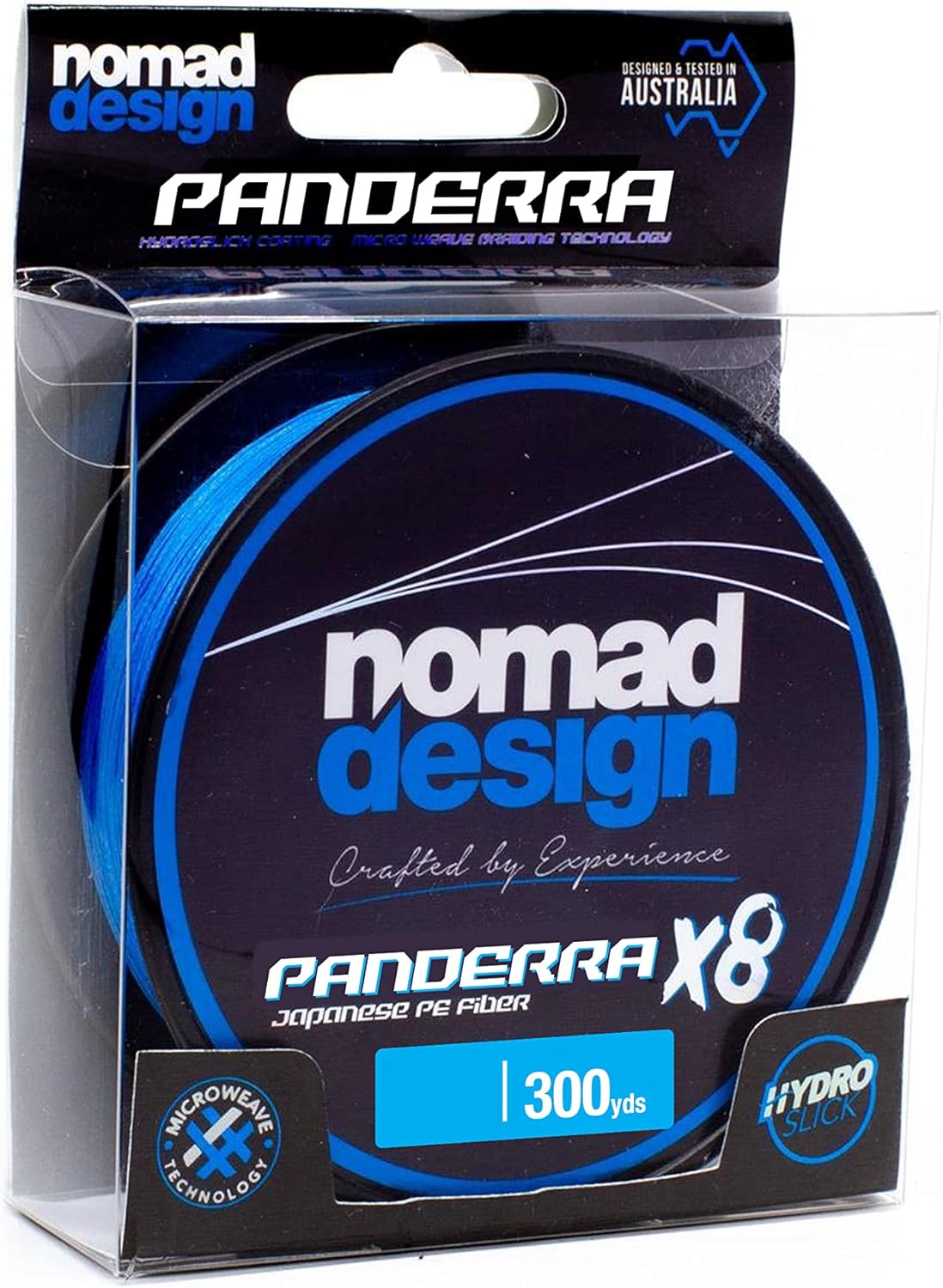 PANDERRA Cyan Blue X8 Braid Fishing Line for Ultimate Performance
