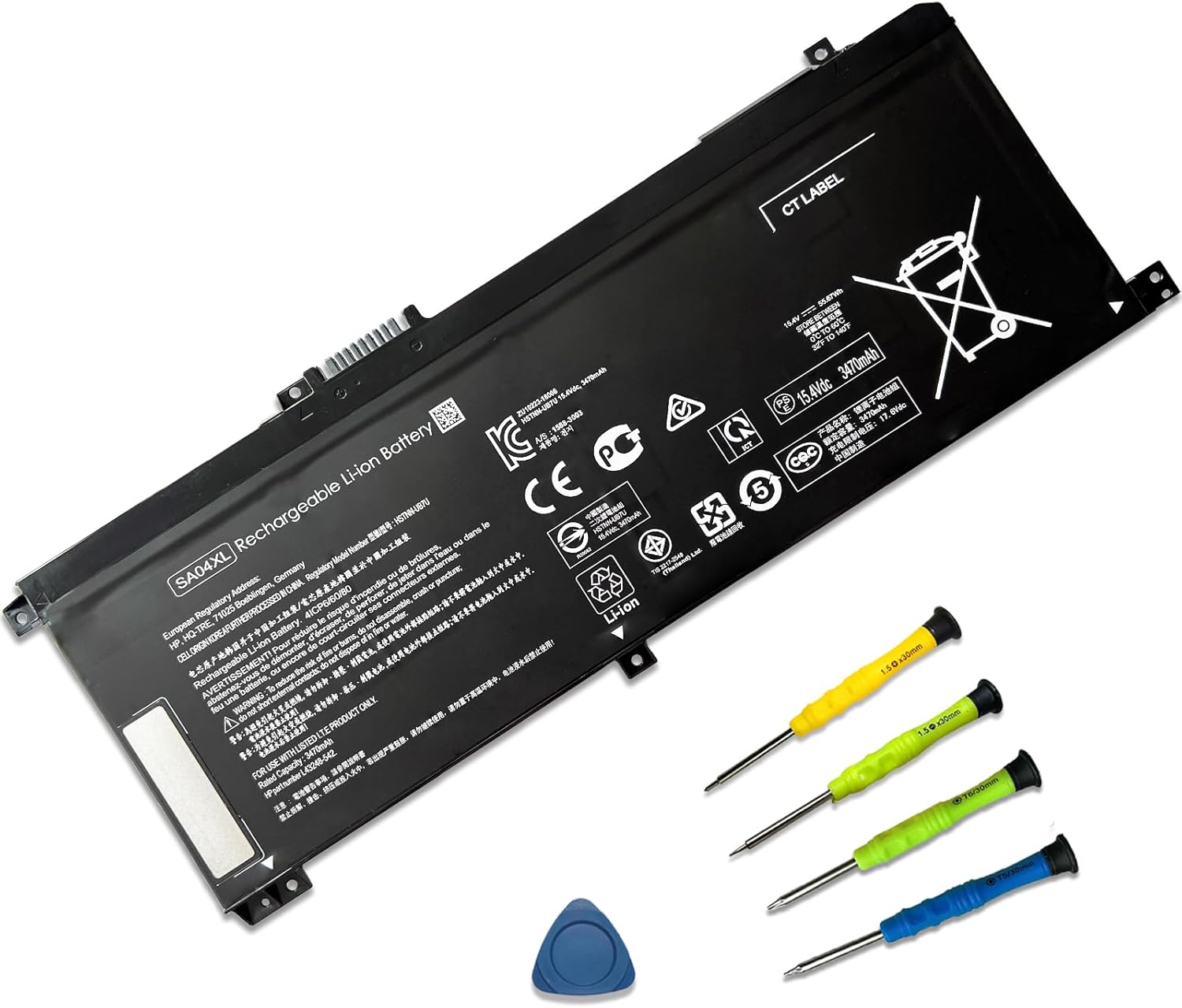 SA04XL Laptop Battery Replacement for HP Envy X360 Series