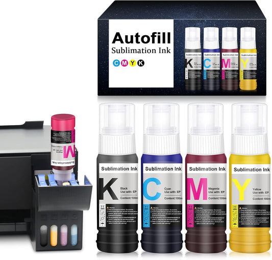 Anti-UV Autofill Sublimation Ink for Epson Printers