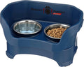 Neater Feeder Deluxe Raised Dog Bowls for Medium Dogs - Mess Proof