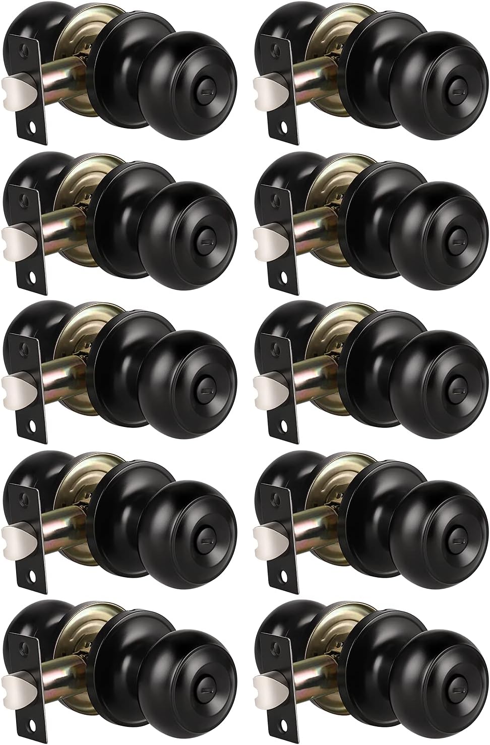 KNOBWELL Privacy Door Knobs for Bedroom and Bathroom Use