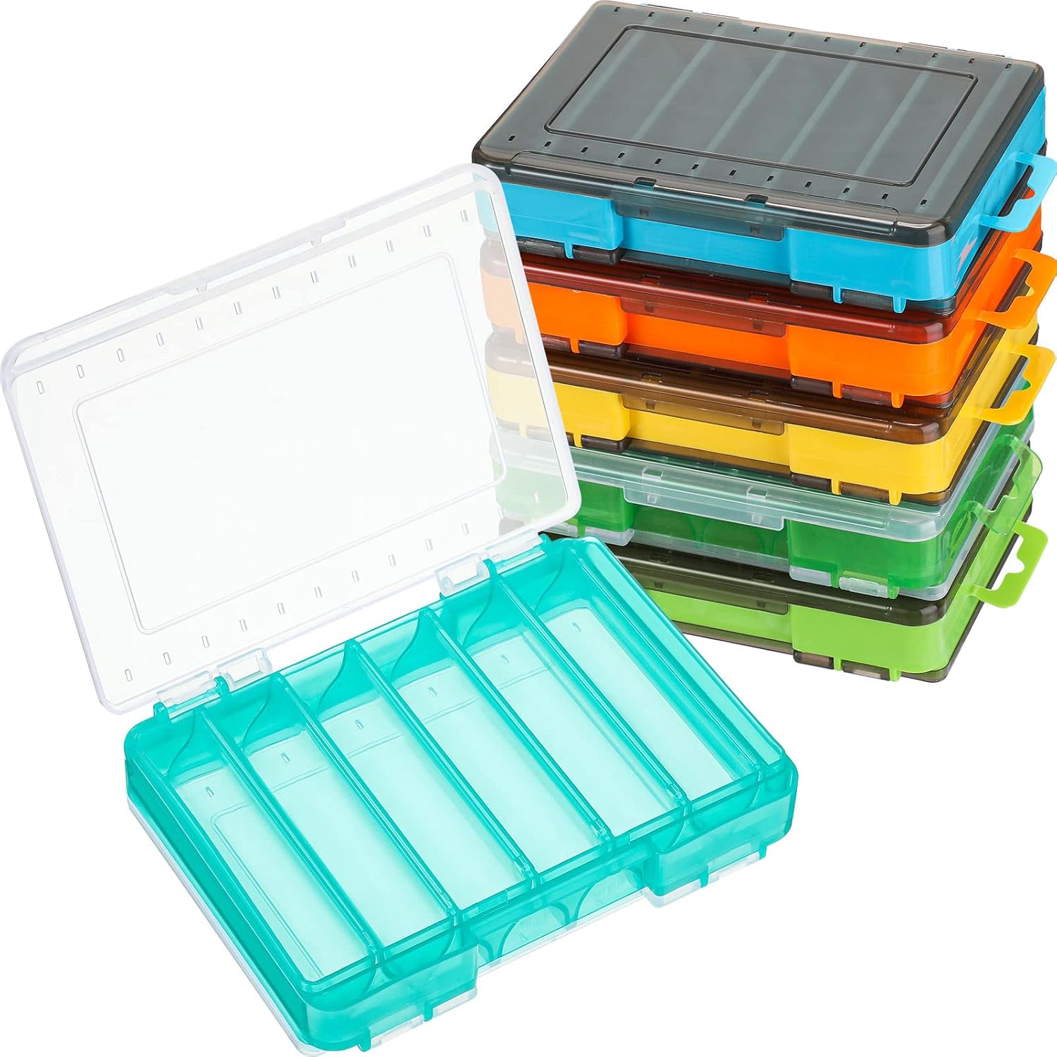 Junkin Double-Sided Fishing Lure Box - Waterproof & Organized!